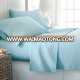 100 Polyester Plain Dyed Microfiber Soft Bed Sheet Set